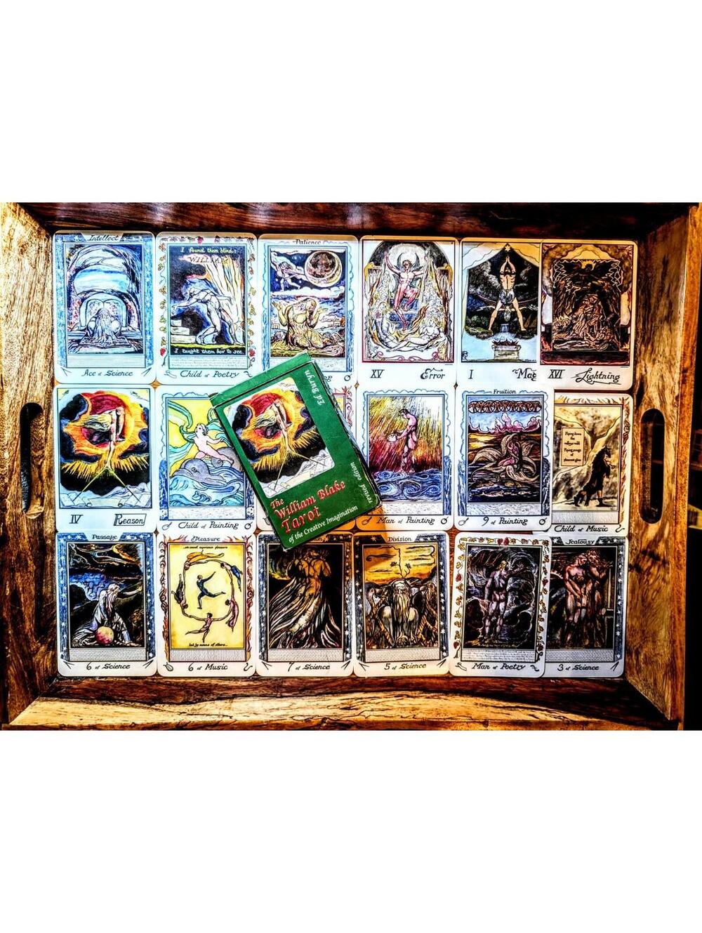 William Blake Tarot of the Creative Imagination Revised Edition Only 2500! OOP